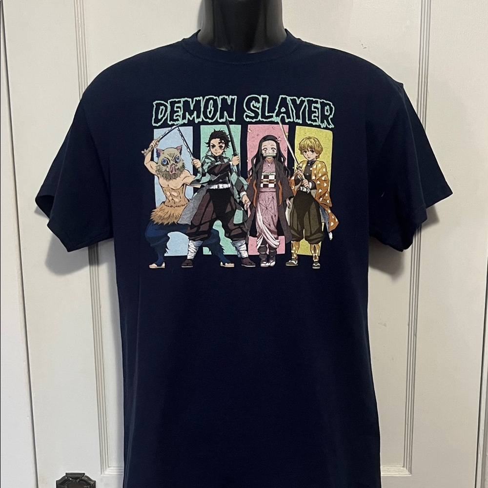 Demon Slayer Graphic Tee - Black
